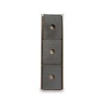 Master Magnetics Adhesive Magnets | Nickel-Plated Strong Magnetic Fastener | Double Sided Adhesive Foam Backing | 3” L x 0.905” W x 0.25” H | 8-Pack | CA293WAX8 - Image 3